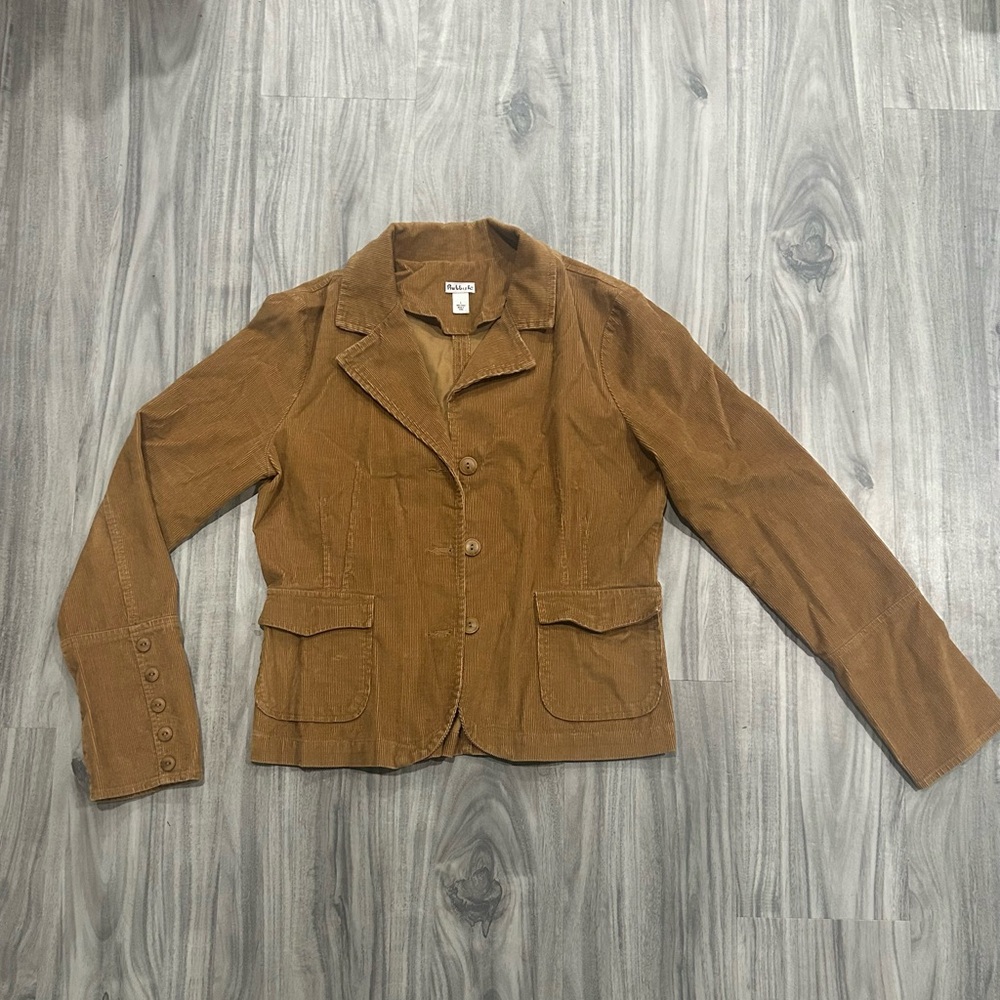 Tan Corduroy Blazer